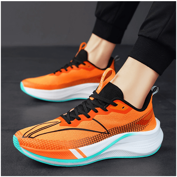 Men's Running Shoes (One Pair) - White rose purple - JHW