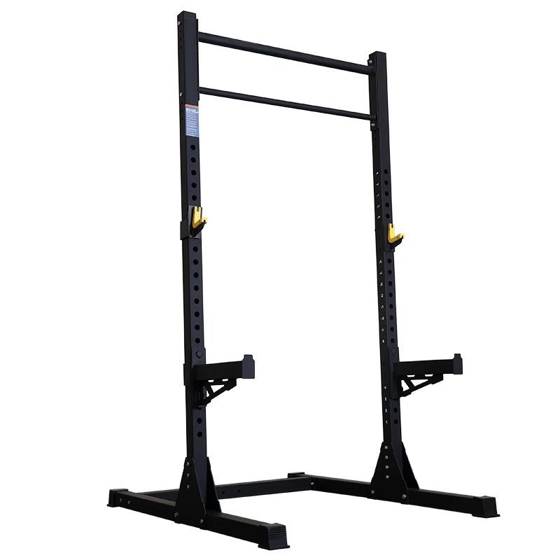 Multi - Functional Home Gym Weight Bench and Squat Rack - Black bright 1600 - JHW