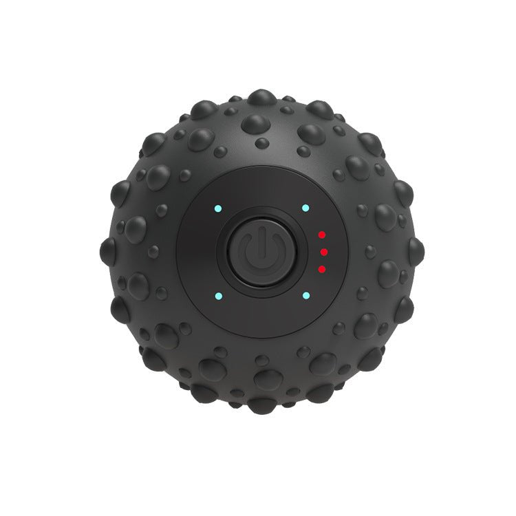 Portable Mini Muscle Massage Gun - Smart & Silent - Black / Generation 4 fascia ball - JHW