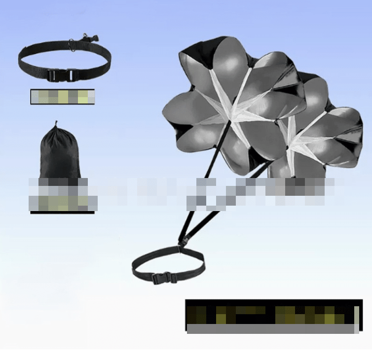 Resistance Training Parachute - New Black - JHW