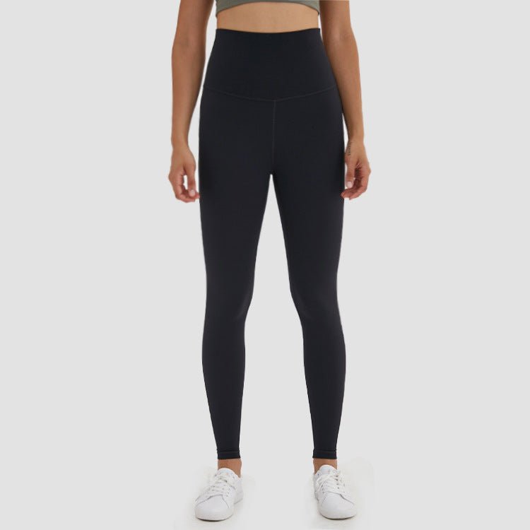 Women's Squat Proof Athletic Fitness Leggings - Black - JHW